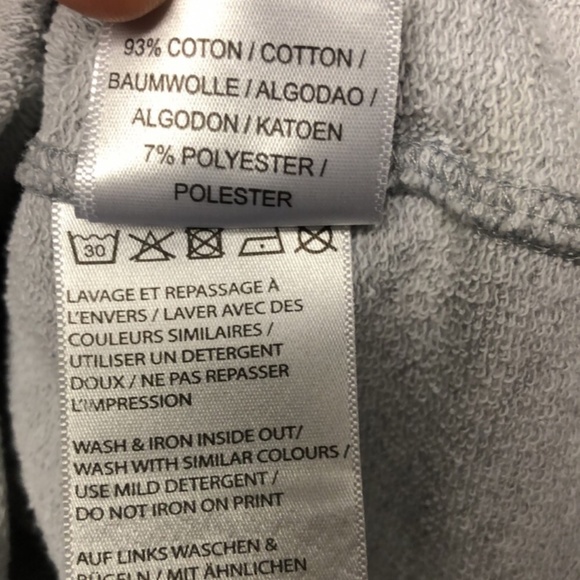 HEAVENKING Fox Boutin Grey Crew Sweater - Picture 7 of 8